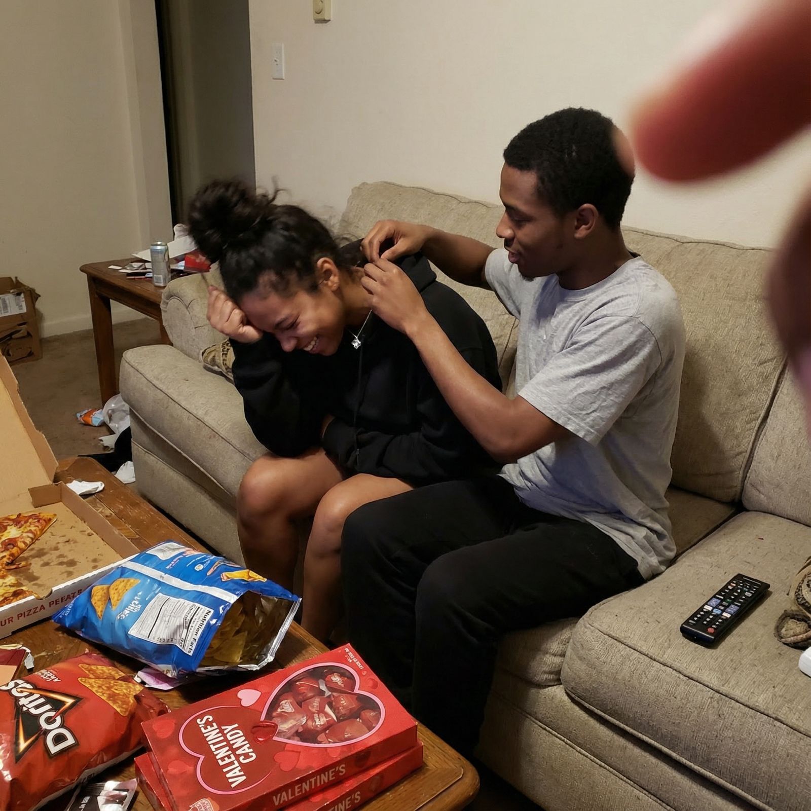 White Gold Necklace With Real Rose
